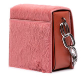 Shearling Chain Crossbody